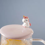 Unicorn Glass Mug Nestasia