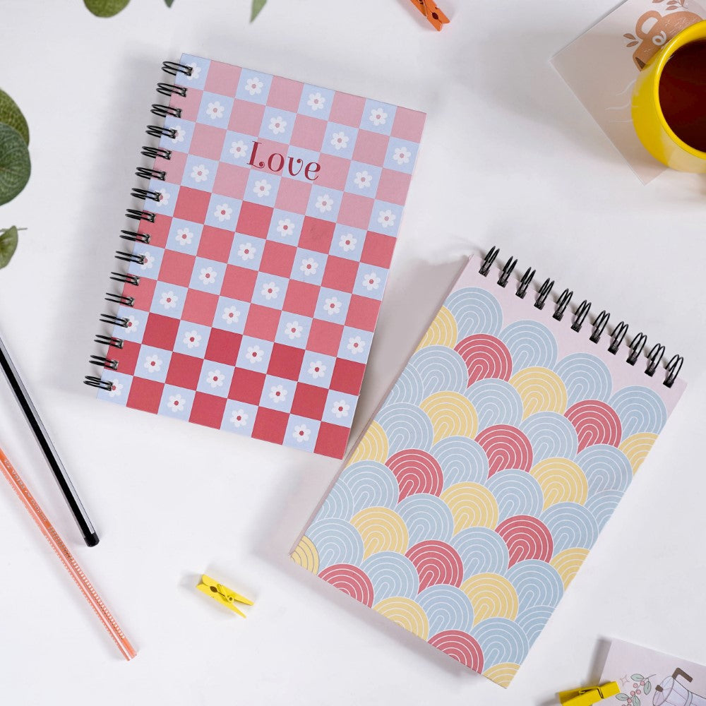 Floral Sunshine Undated Planner & Notebook Kit Nestasia