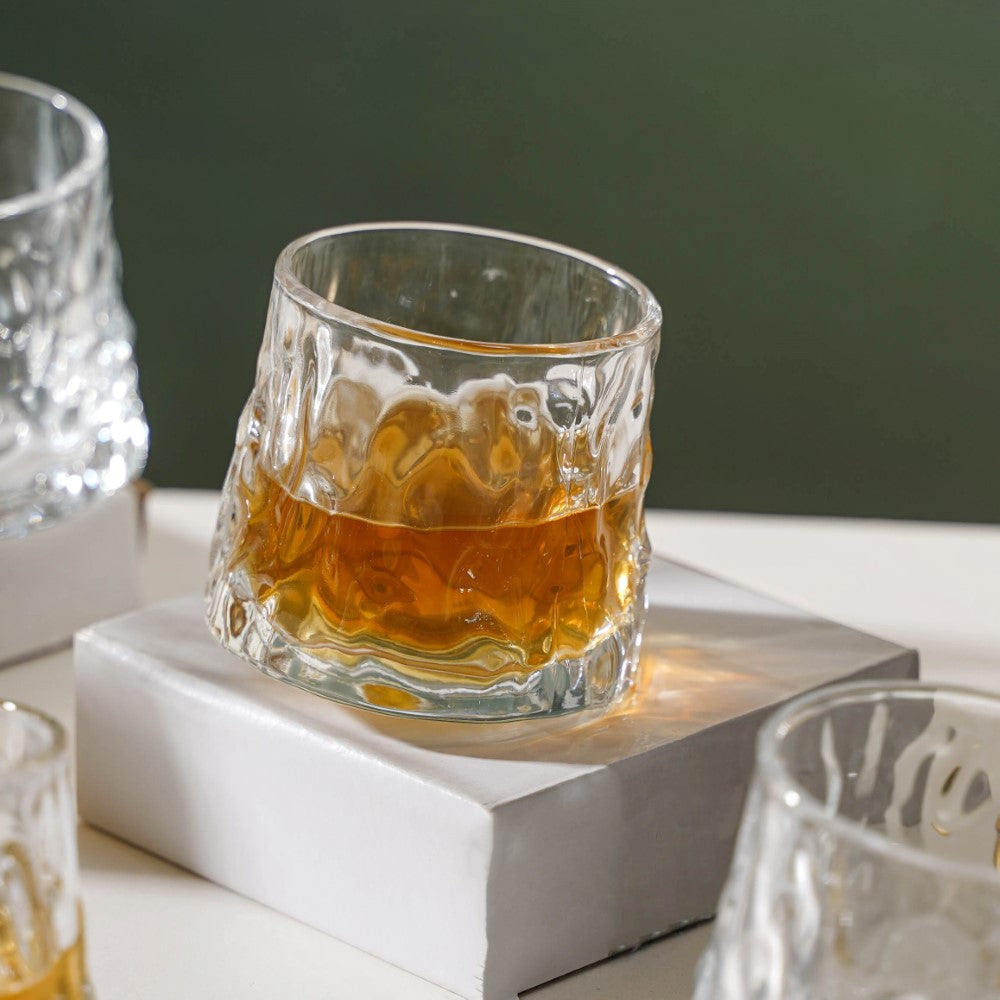 Rotating Glass Set Of 6 150ml Nestasia