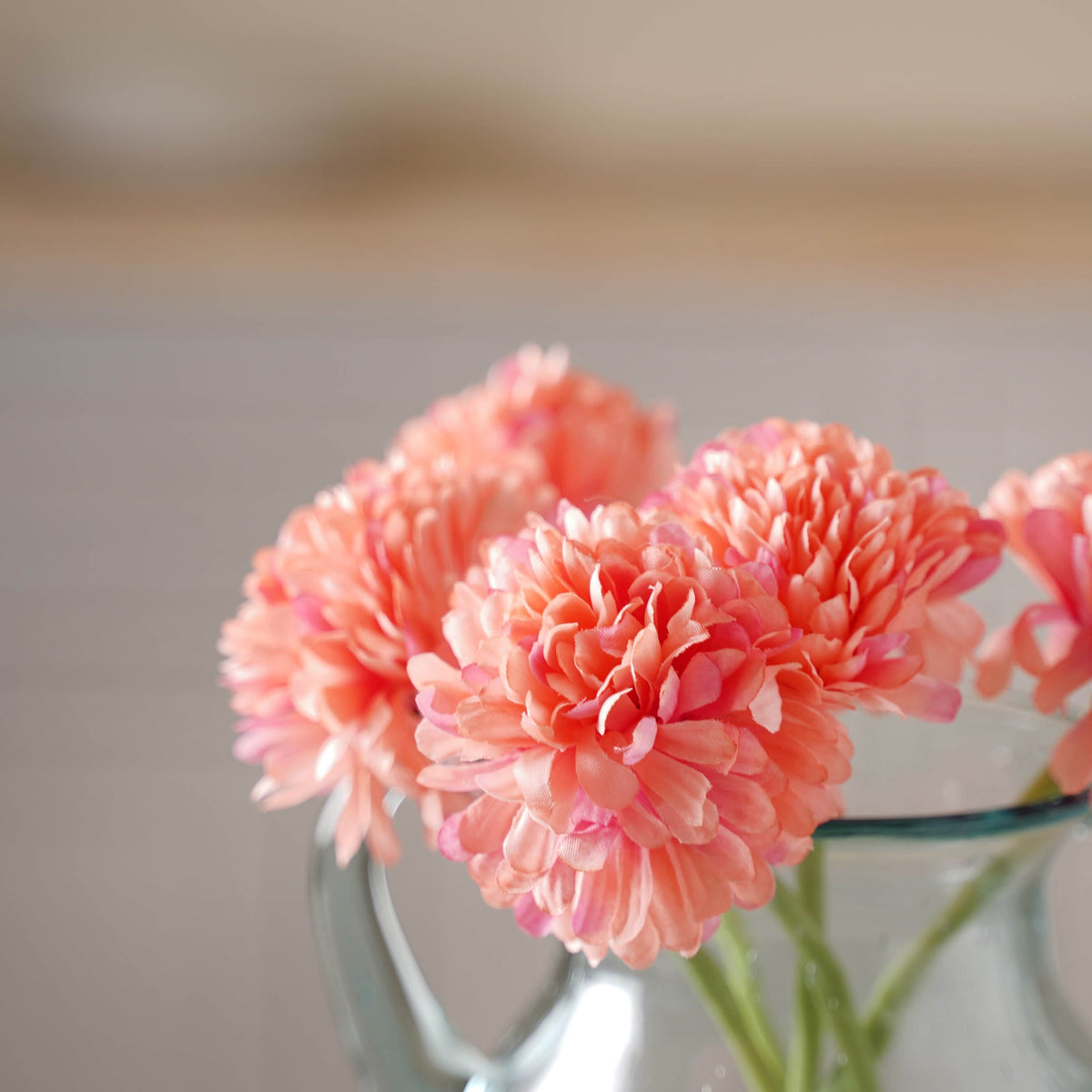 Artificial Pink Petal Flower Nestasia