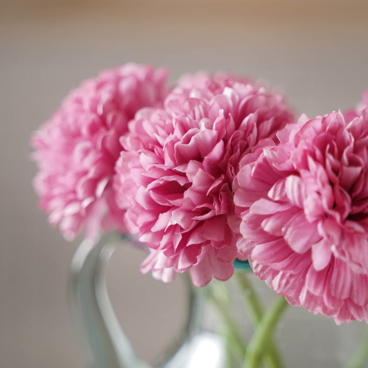 Artificial Pink Petal Flower Nestasia