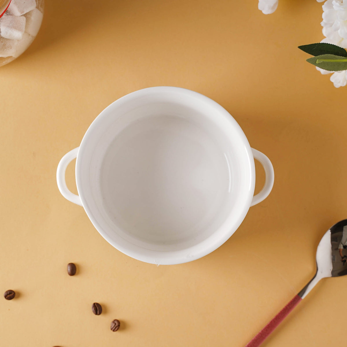 Ceramic Bowl With Handle Nestasia