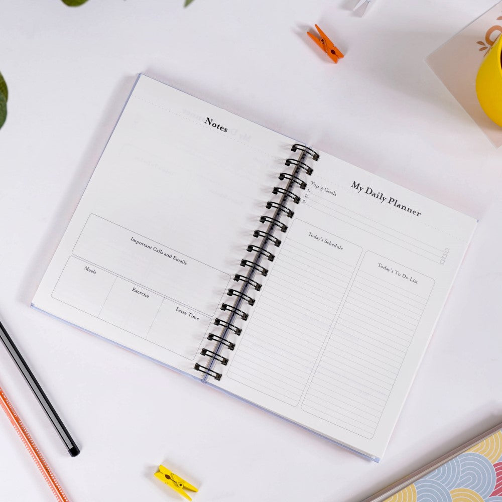 Floral Sunshine Undated Planner & Notebook Kit Nestasia