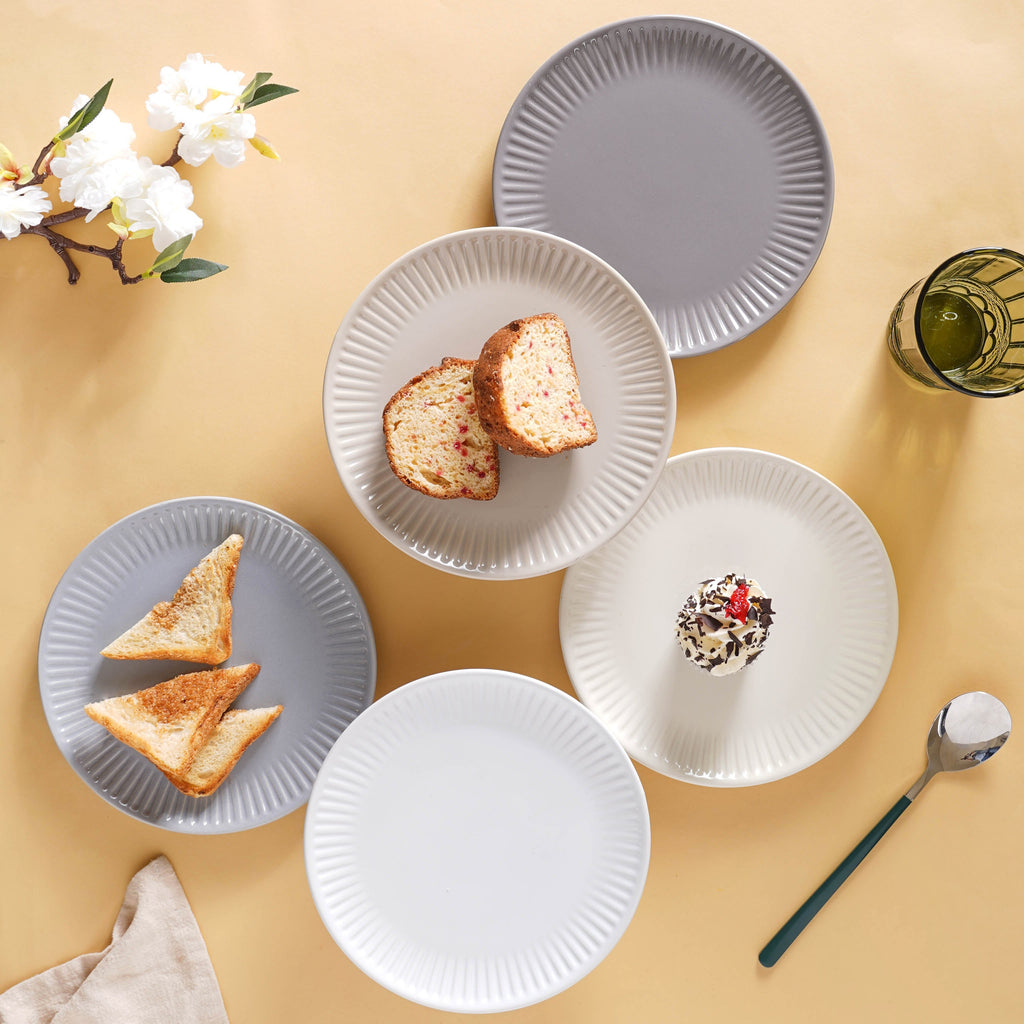 Snack Ceramic Plate 8 inch Nestasia