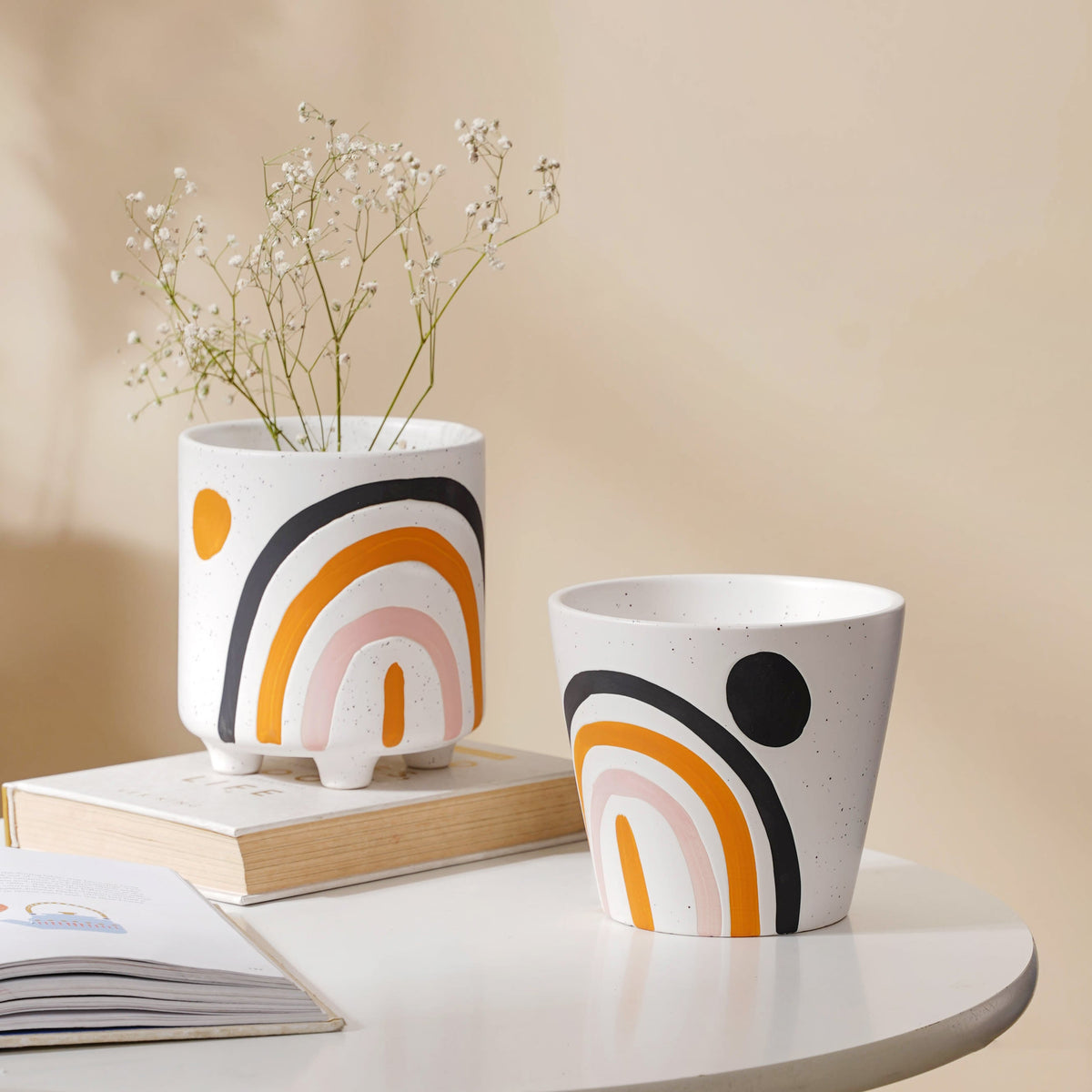 Rainbow Vase For Flowers Nestasia