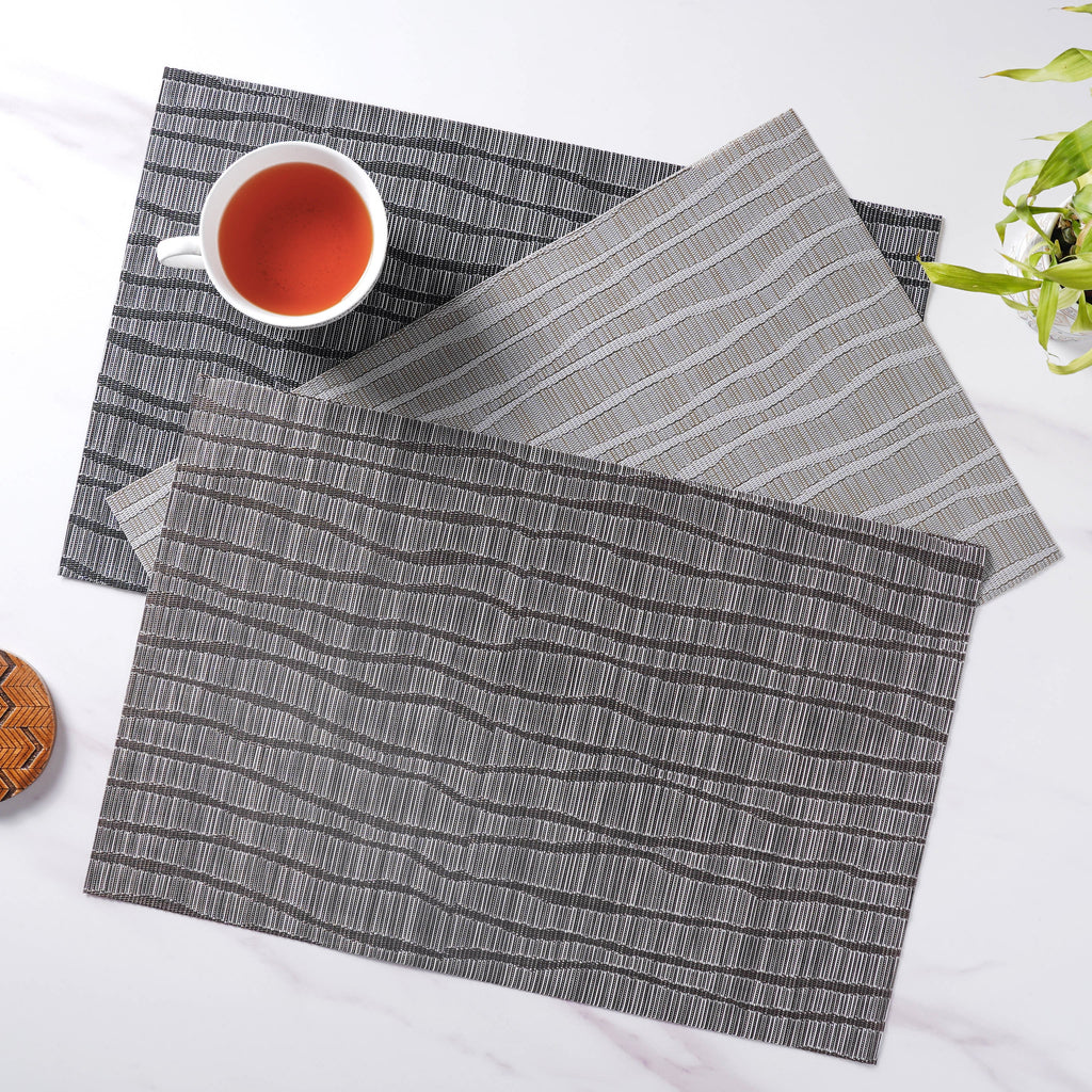 Leather Placemat Set Nestasia