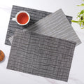 Leather Placemat Set Nestasia