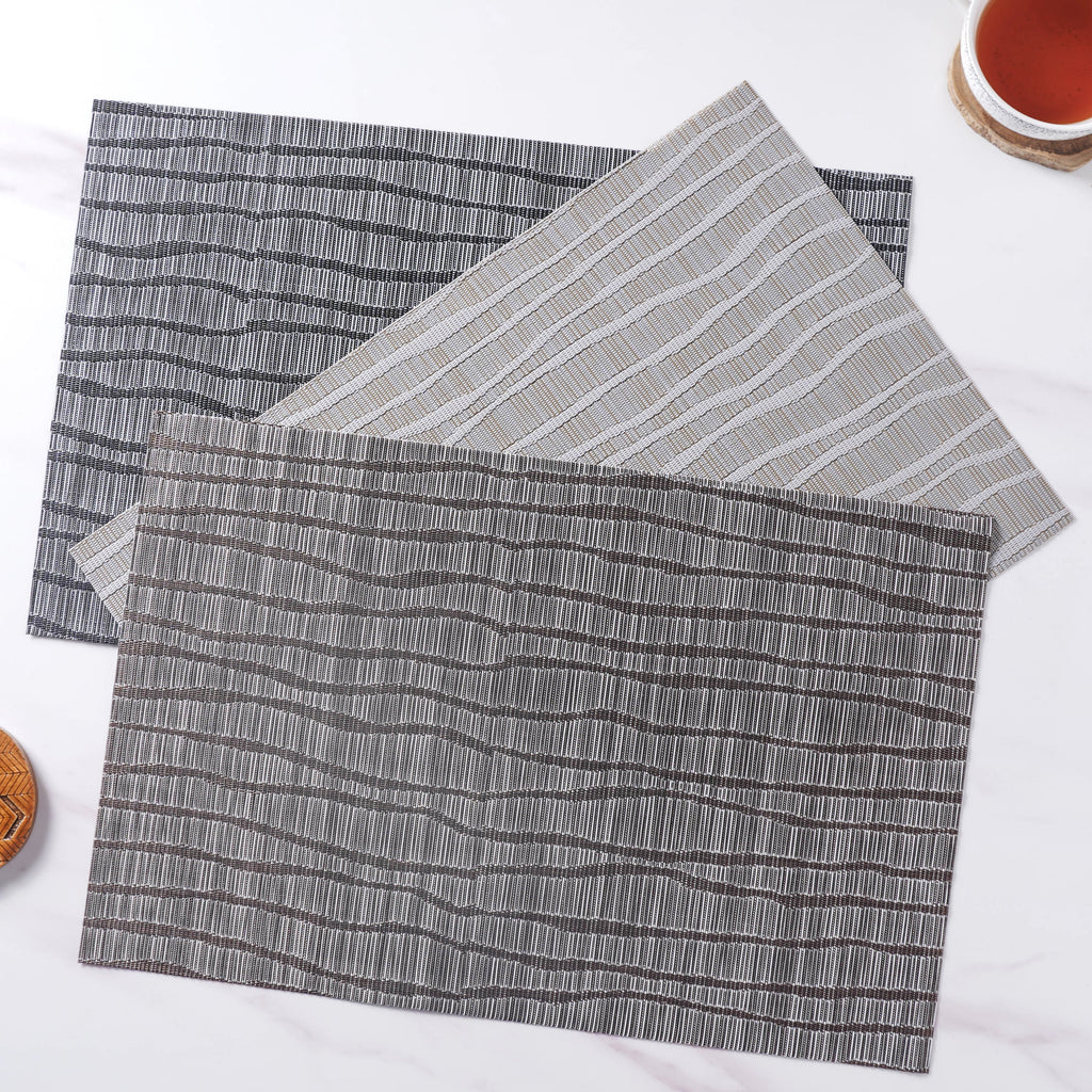 Leather Placemat Set Nestasia
