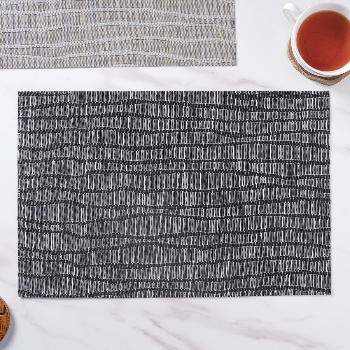 Leather Placemat Set Nestasia