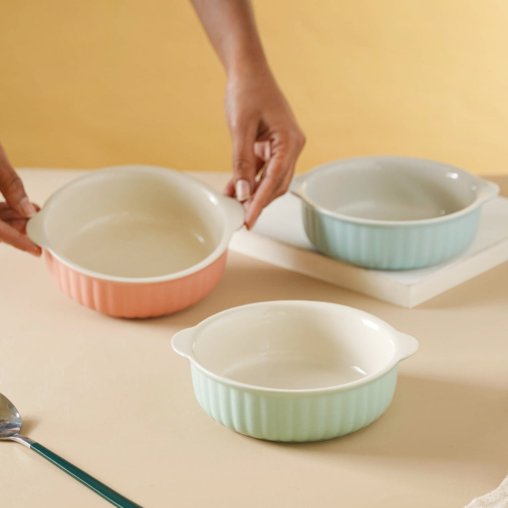 Pastel Ceramic Tart Dish Nestasia