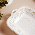 Faye Rectangular Baking Plate 10 Inch Nestasia