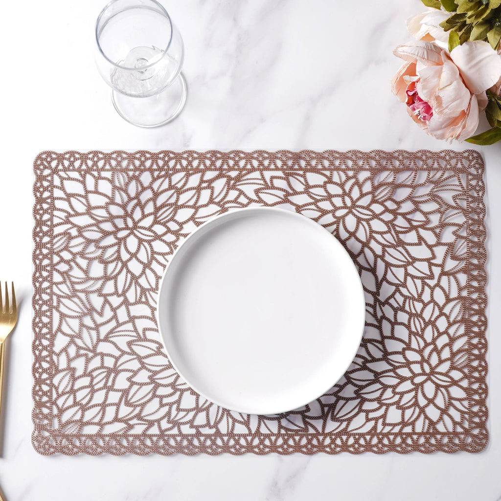 Brown Table Mat Set Nestasia