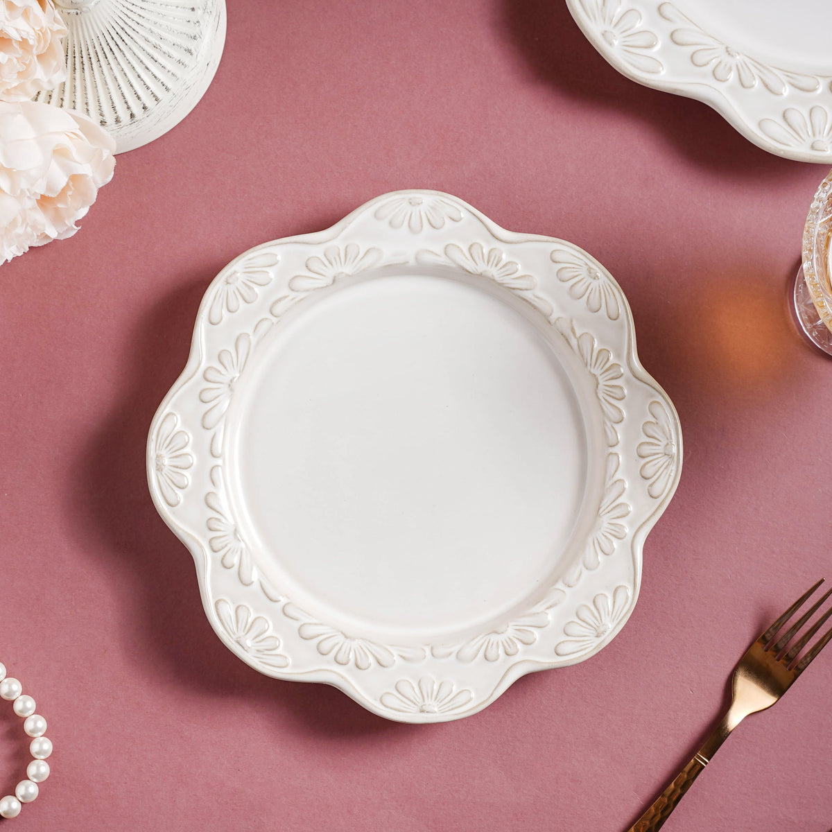 Faye Floral Side Plate 9 Inch Nestasia