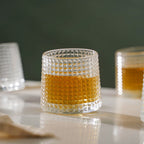 Rotating Drinking Glass Set Of 6 150ml Nestasia