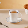 White Mug-Plate Set Nestasia