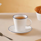 White Mug-Plate Set Nestasia