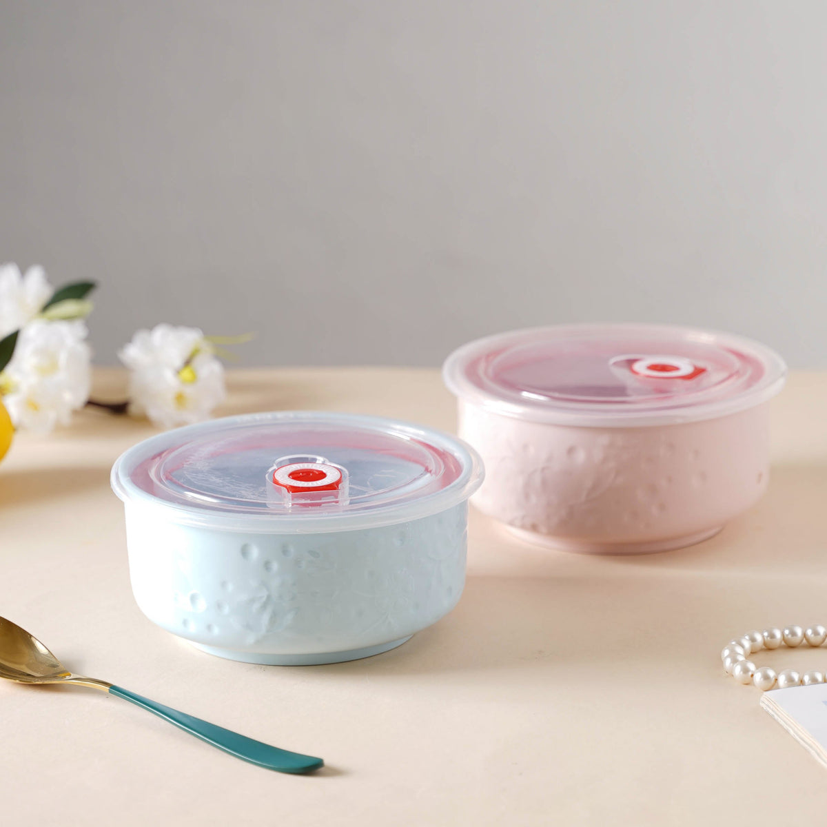 Lunch Bowl With Lid Nestasia