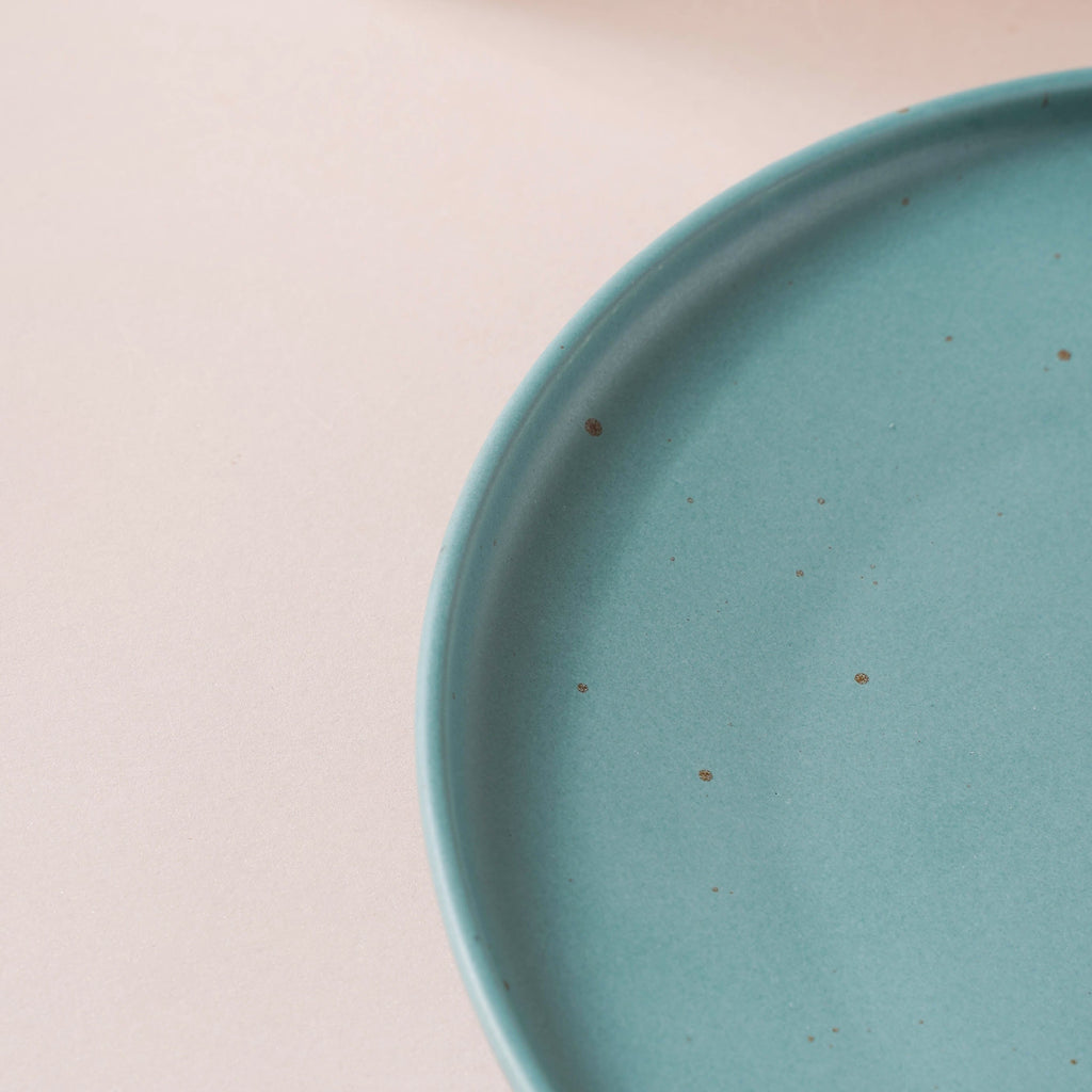 Breathtaking Turquoise Dinner Plate 10 Inch Nestasia