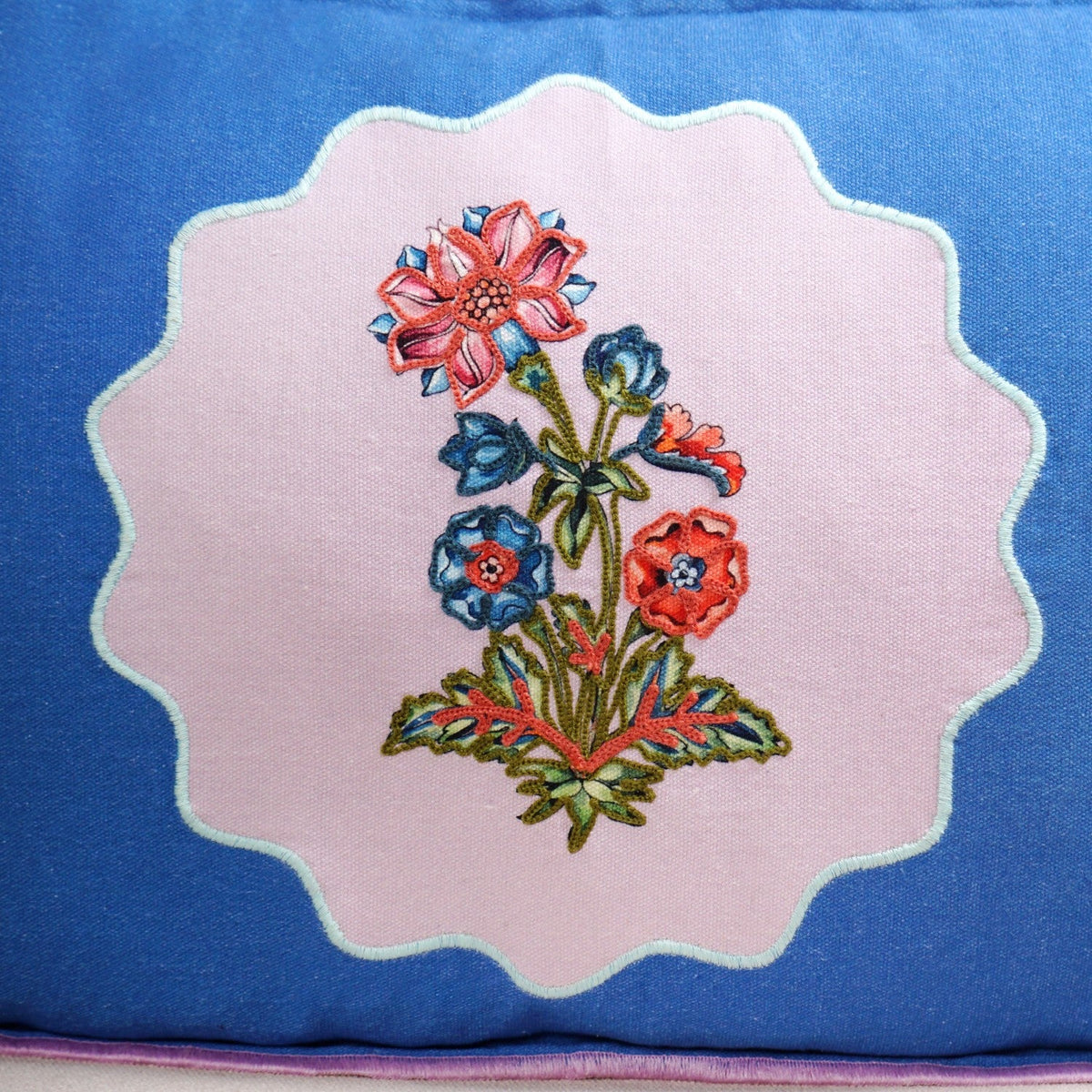 Bloom Era Bouquet Cotton Cushion Cover 50x30cm Nestasia