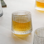 Rotating Drinking Glass Set Of 6 150ml Nestasia