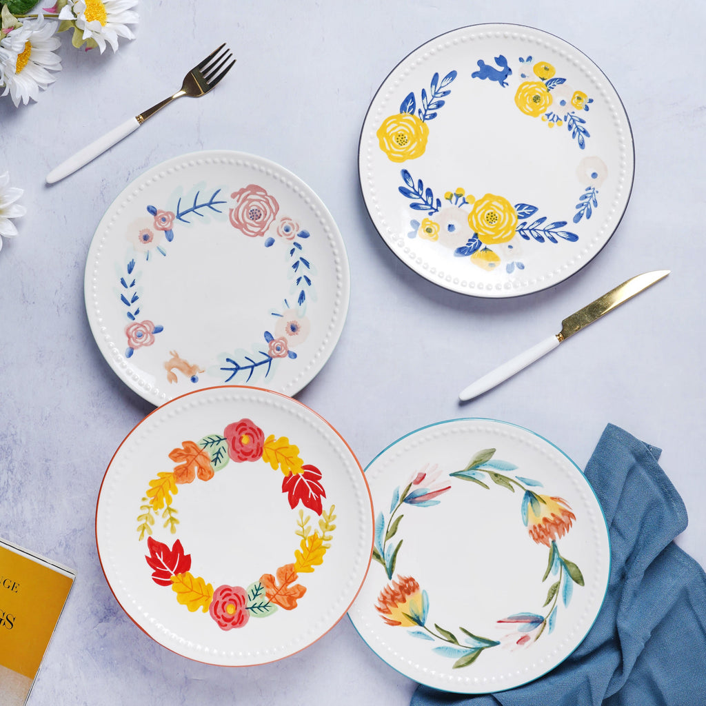 White Flower Plate Nestasia