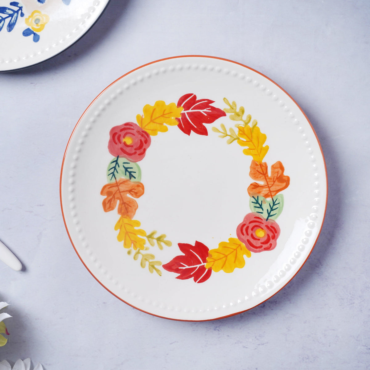 White Flower Plate Nestasia