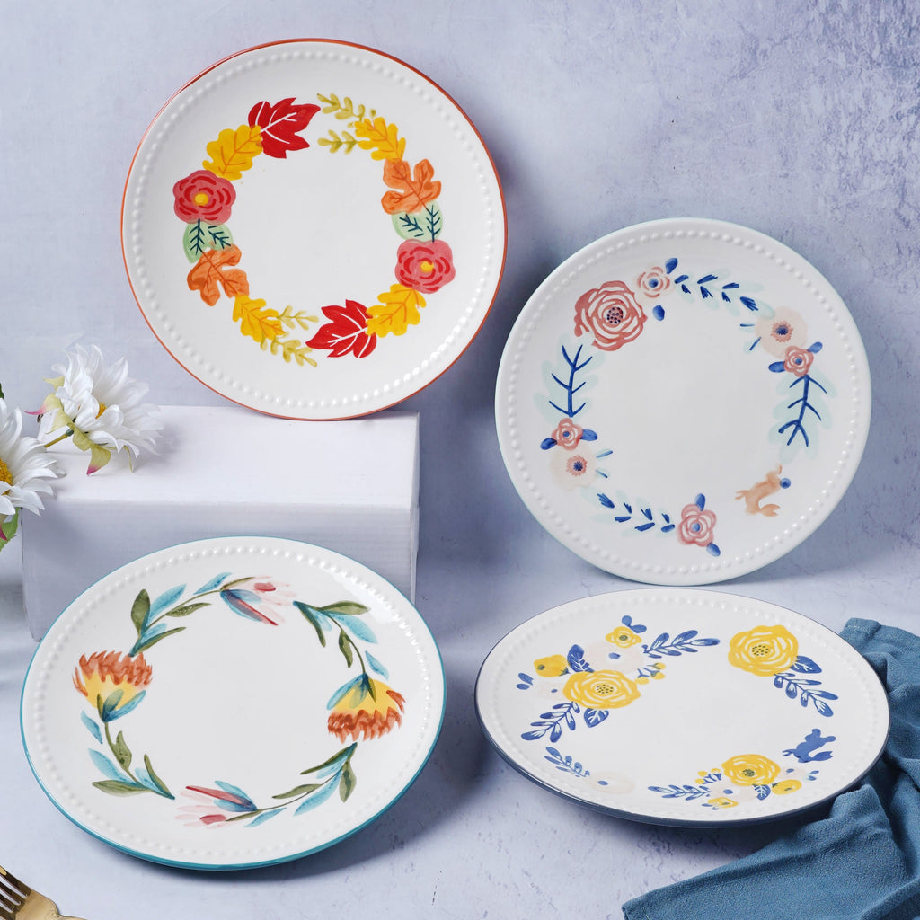 White Flower Plate Nestasia