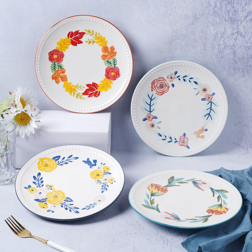 White Flower Plate Nestasia