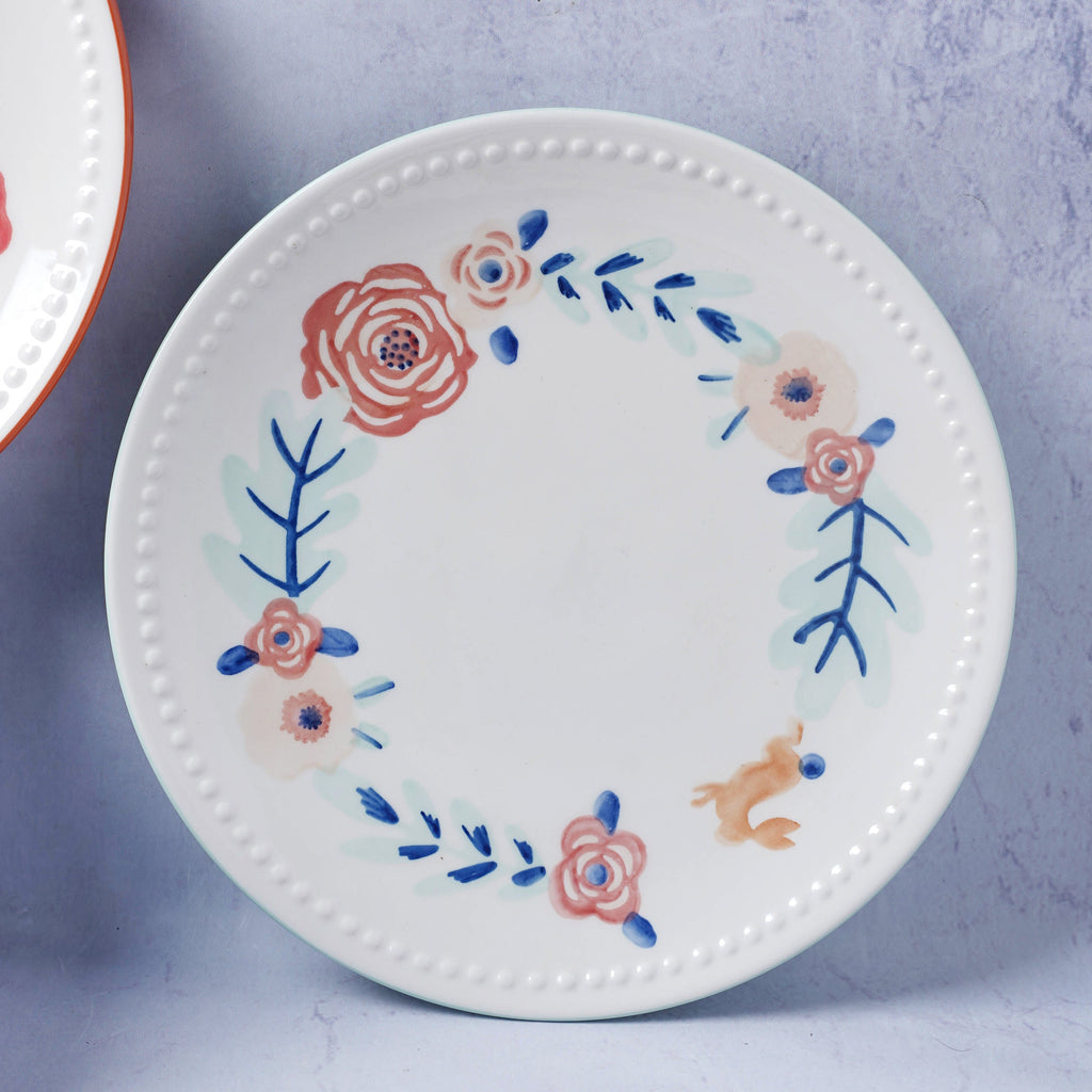 White Flower Plate Nestasia