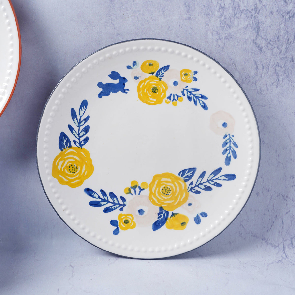 White Flower Plate Nestasia