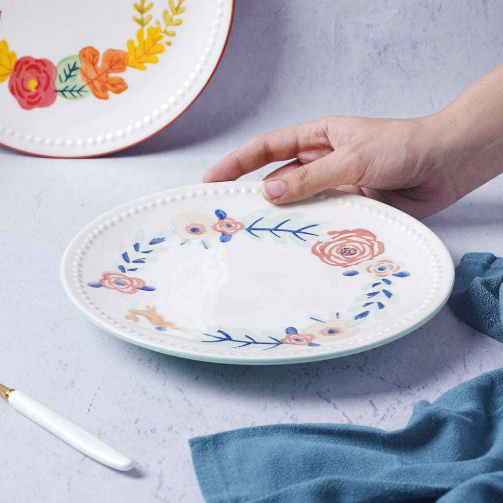 White Flower Plate Nestasia
