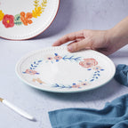 White Flower Plate Nestasia