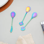 Quirky Steel Spoon Set of 3 Nestasia