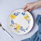 White Flower Plate Nestasia