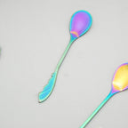 Quirky Steel Spoon Set of 3 Nestasia