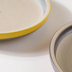 Soboku Yellow Snack Plate 8 Inch Nestasia
