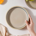Soboku Yellow Snack Plate 8 Inch Nestasia