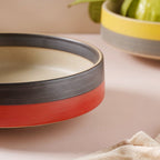 Soboku Serving Bowl Red 8 Inch 1.1 L Nestasia