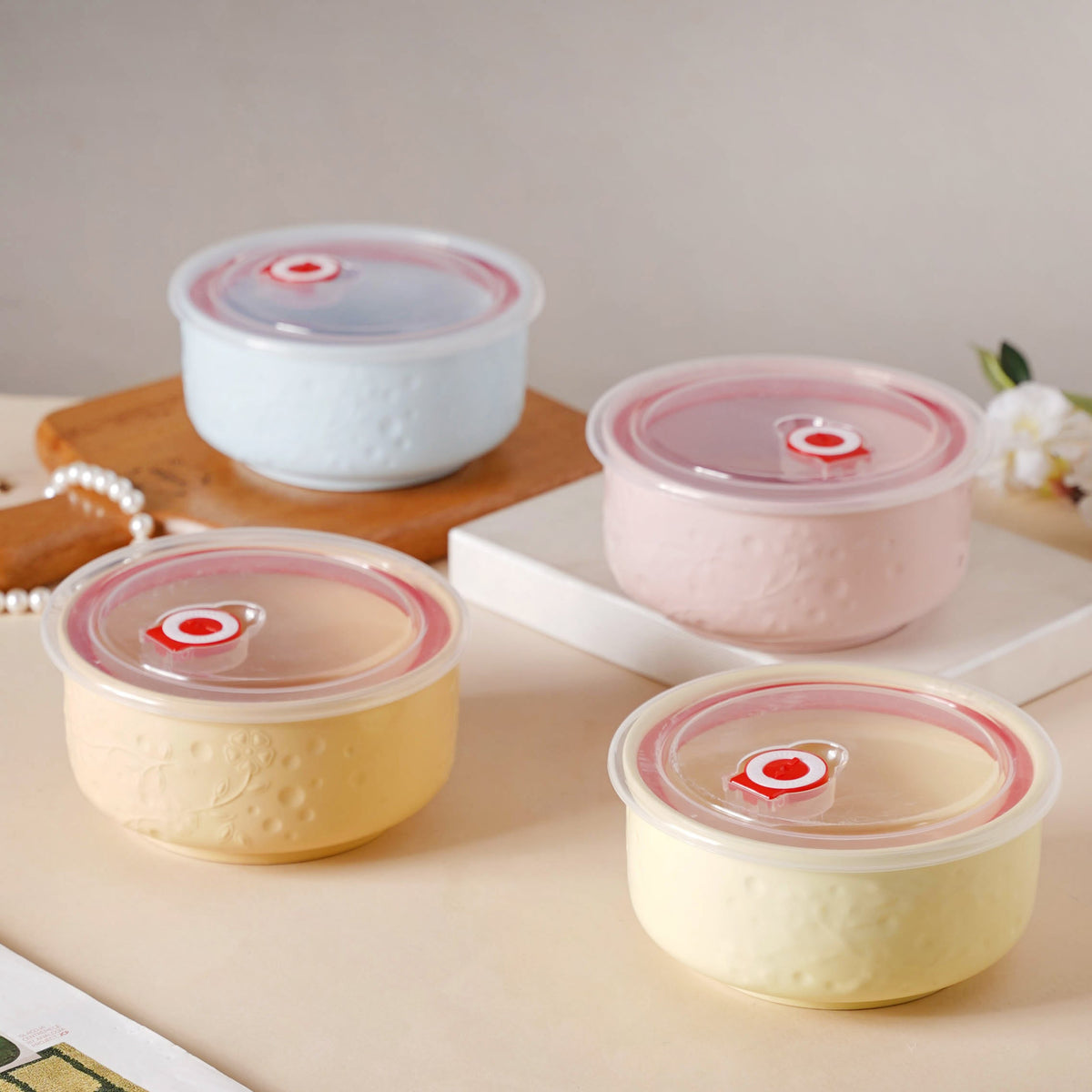 Lunch Bowl With Lid Nestasia