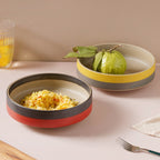Soboku Serving Bowl Yellow 8 Inch 1.1 L Nestasia