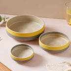 Soboku Serving Bowl Yellow 8 Inch 1.1 L Nestasia