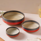 Soboku Serving Bowl Red 8 Inch 1.1 L Nestasia