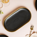 VERA Black 27 Piece Dinner Set For 6 Nestasia