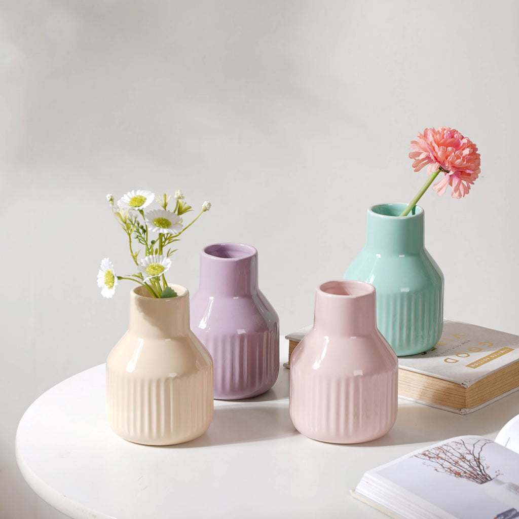 Glossy Decorative Flower Pot Nestasia