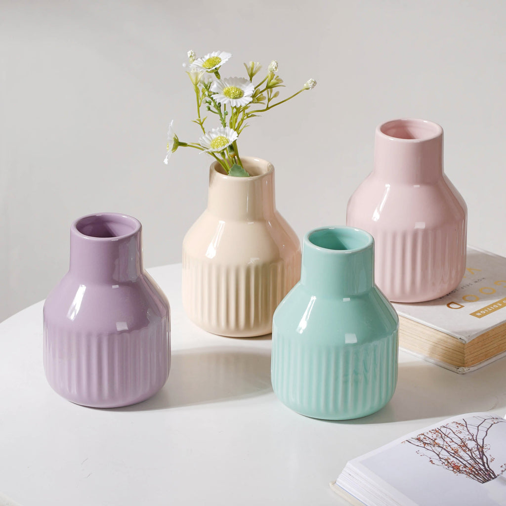 Glossy Decorative Flower Pot Nestasia