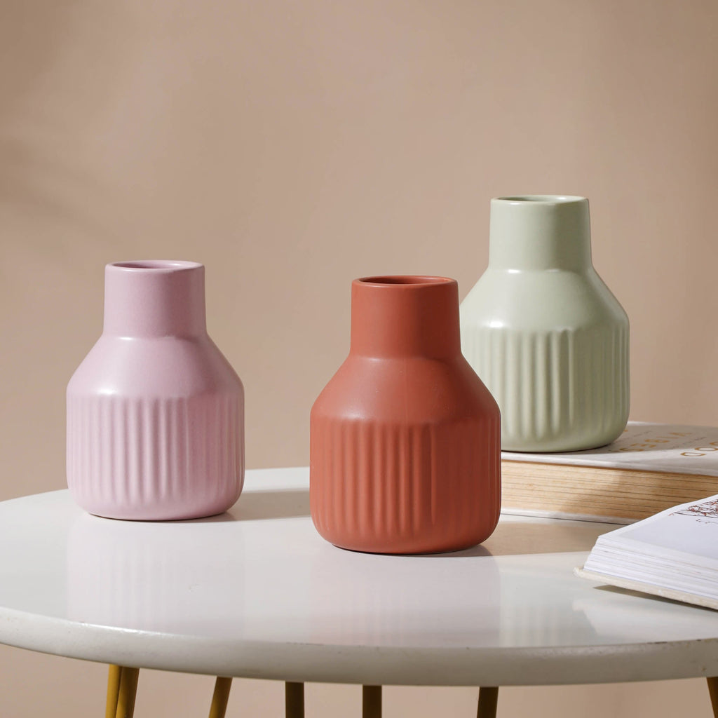 Matte Soft Hued Vase Nestasia