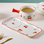 Fruit Print Pot and Plate Set Nestasia