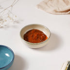 Glazed Ceramic Beige Dip Bowl 50 ml Nestasia