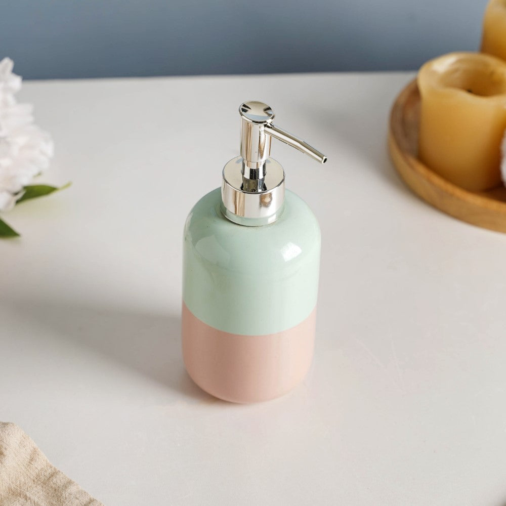 Pastel Ceramic Soap Dispenser 350 ml Nestasia