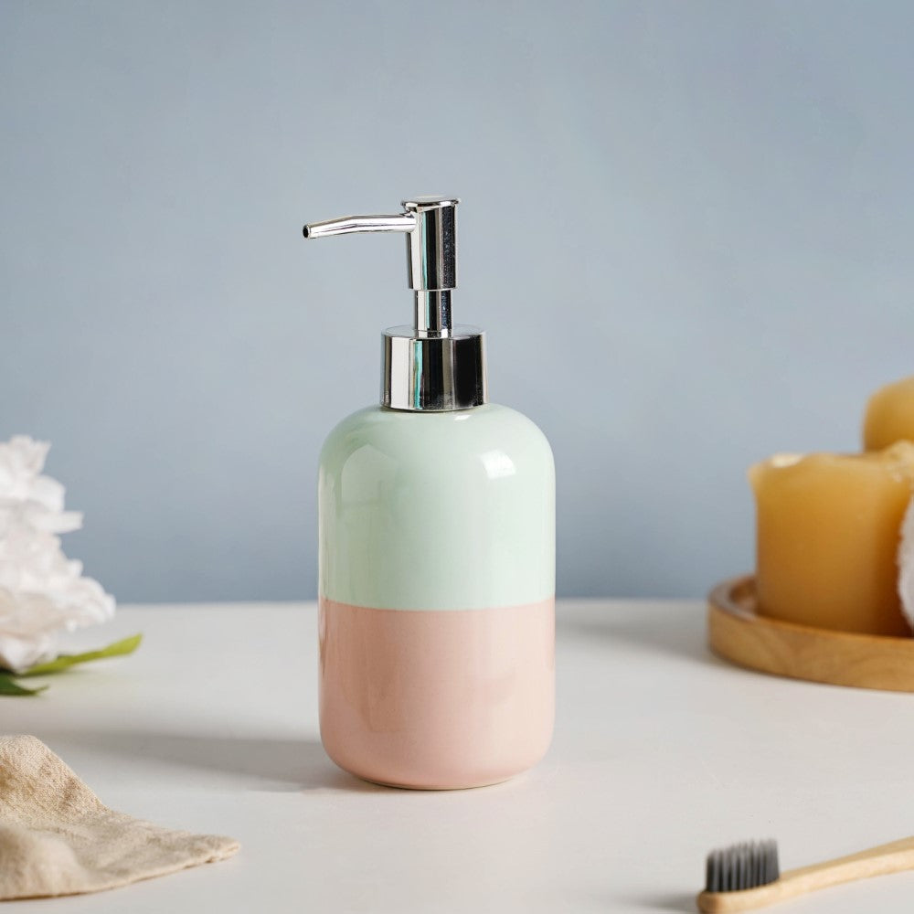 Pastel Ceramic Soap Dispenser 350 ml Nestasia